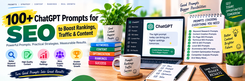 100+ ChatGPT Prompts for SEO