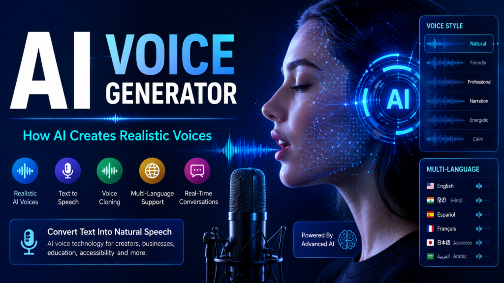 AI voice generator
