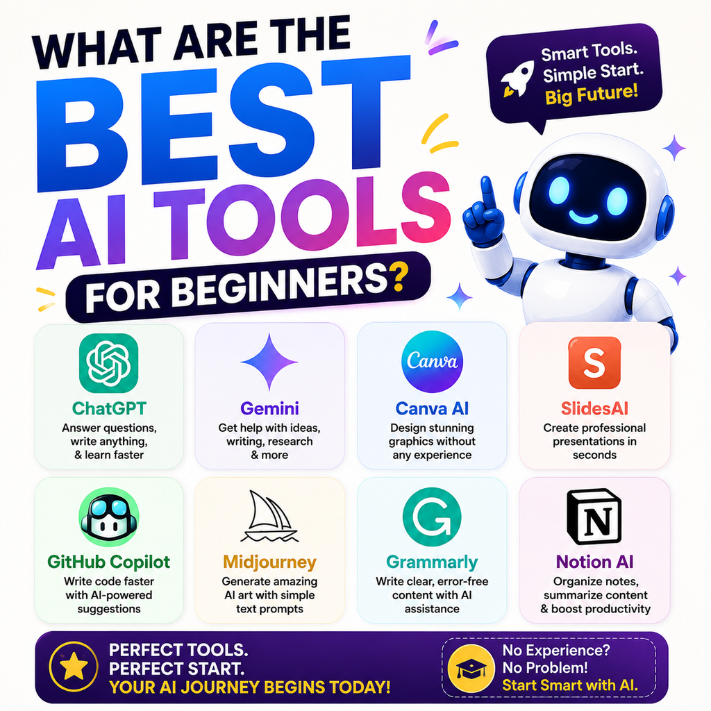 Best AI Tools for Beginners