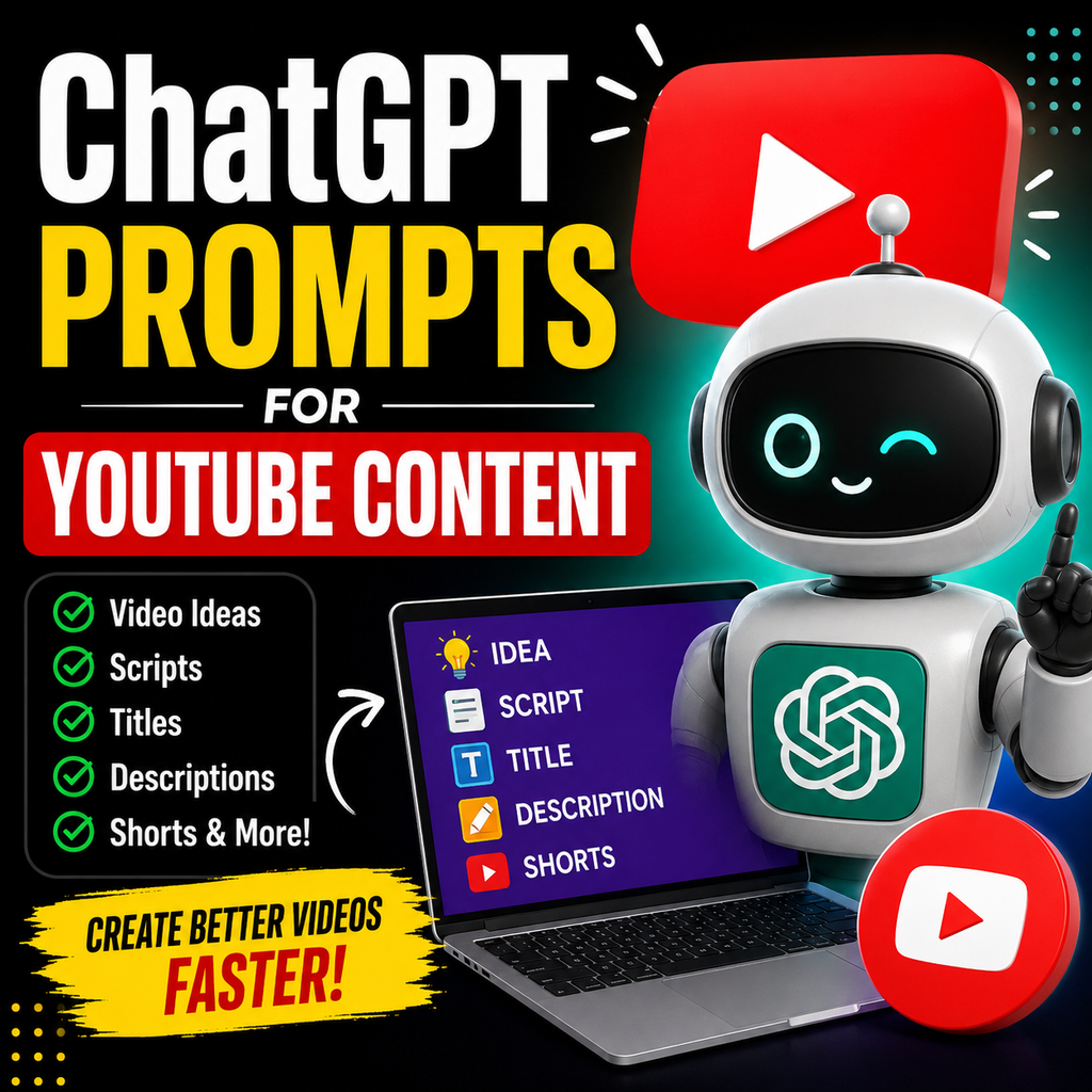 ChatGPT Prompts for YouTube Content