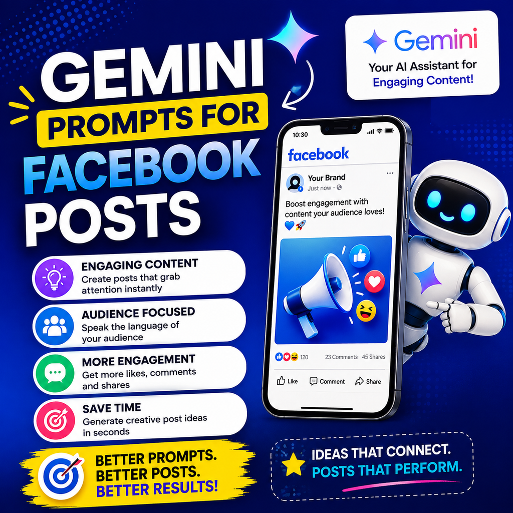 Gemini Prompts for Facebook Posts