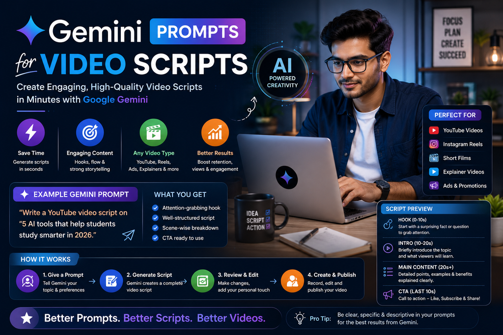 Gemini Prompts for Video Scripts