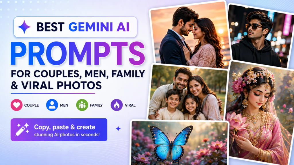 best Gemini prompts for men