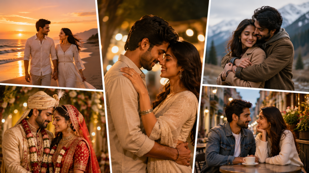 couple romantic prompt for Gemini AI copy and paste