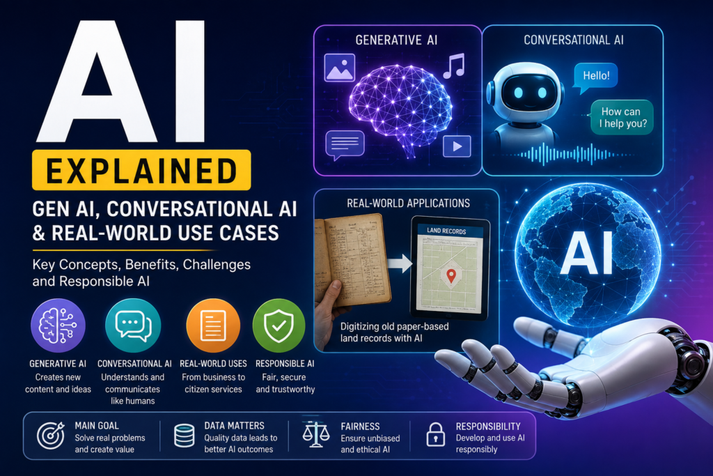 AI Explained: Generative AI, Conversational AI & Key Concepts