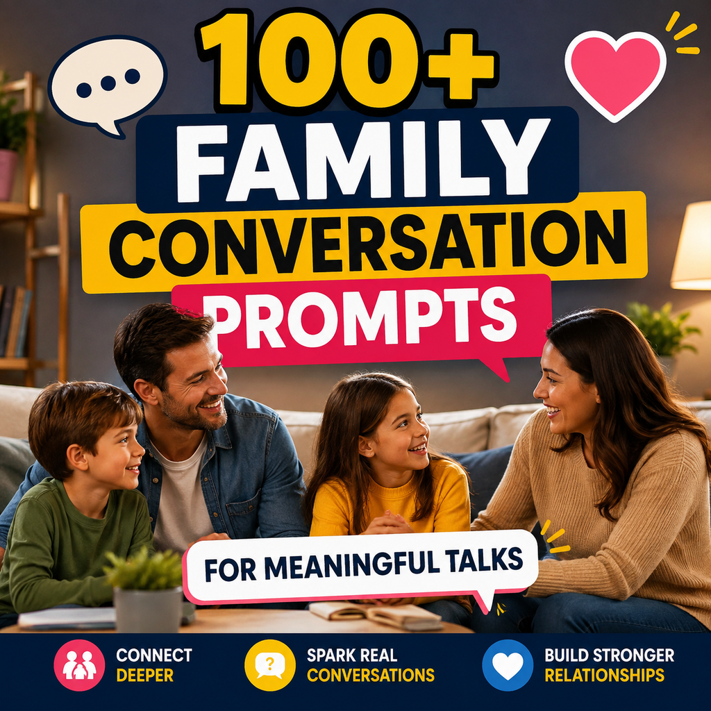 100+ Family Conversation Prompts