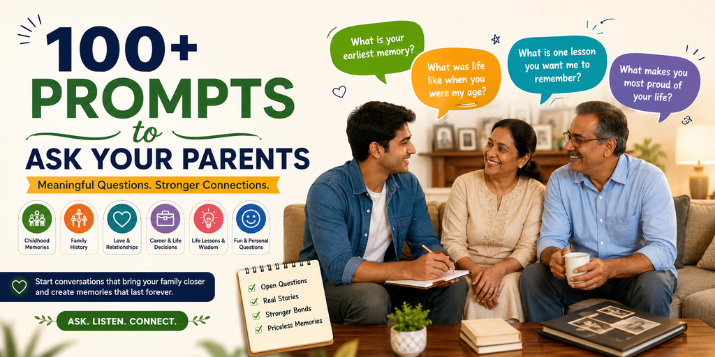 100+ Prompts for Stronger Family Connections