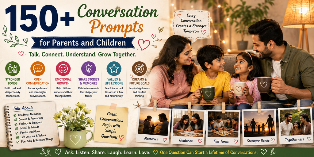 150+ Family Conversation Prompts