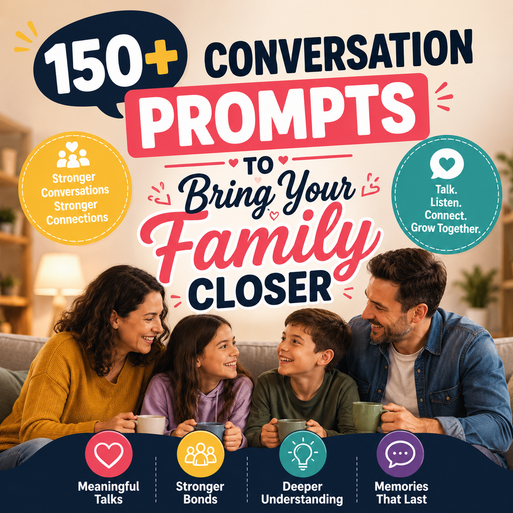 150+ Family Conversation Prompts