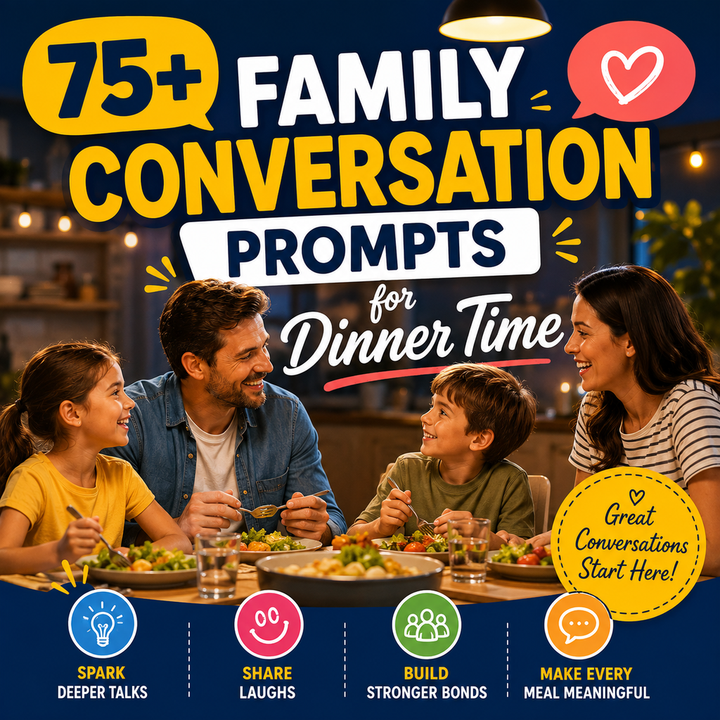 75+ Family Conversation Prompts