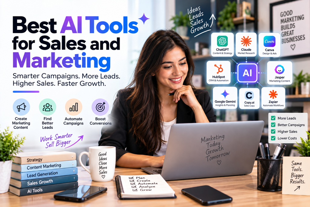 Best AI Tools for Sales and Marketing