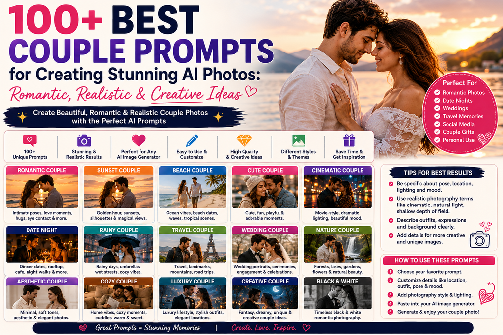 100+ Best Couple Prompts