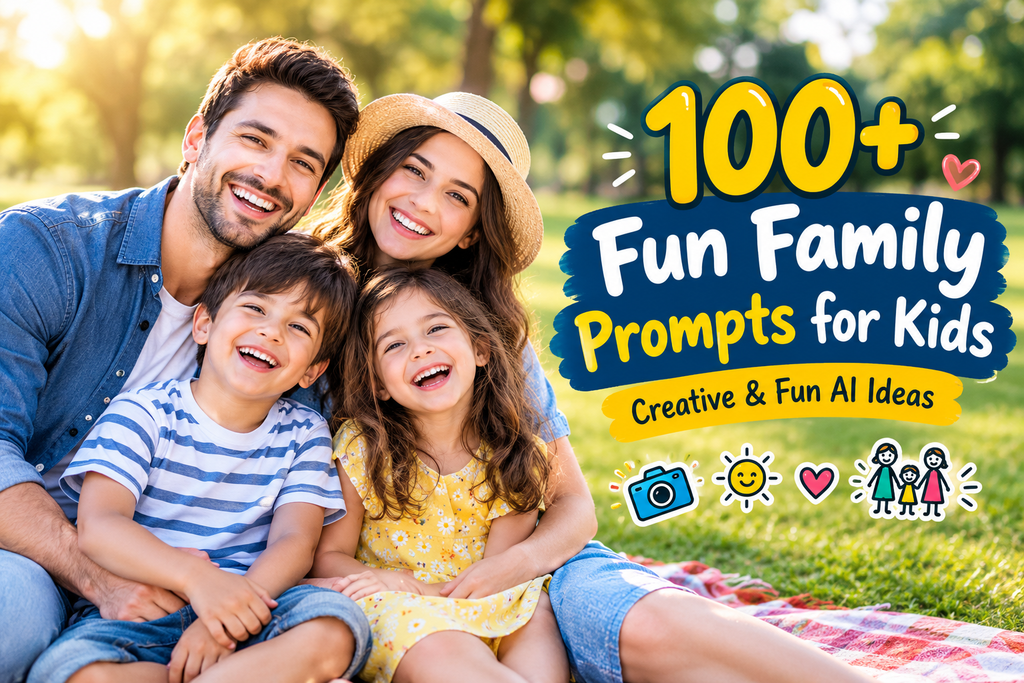 100+ Fun Family Prompts for Kids