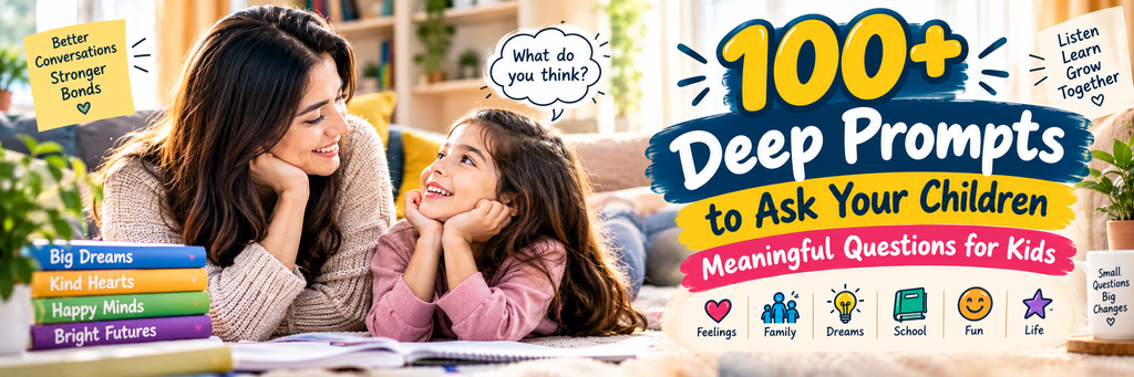100+ Deep Prompts to Ask Your Children