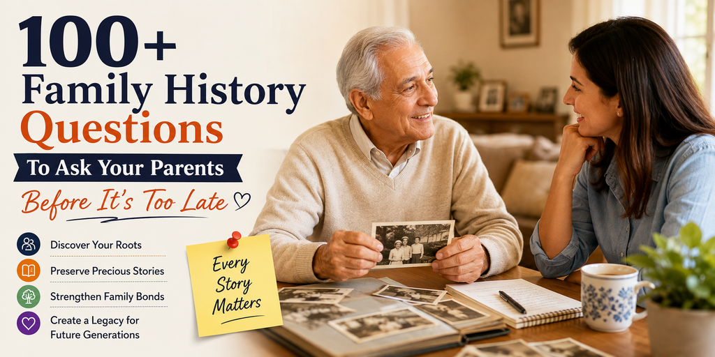 Family History Questions Every Story Matters
