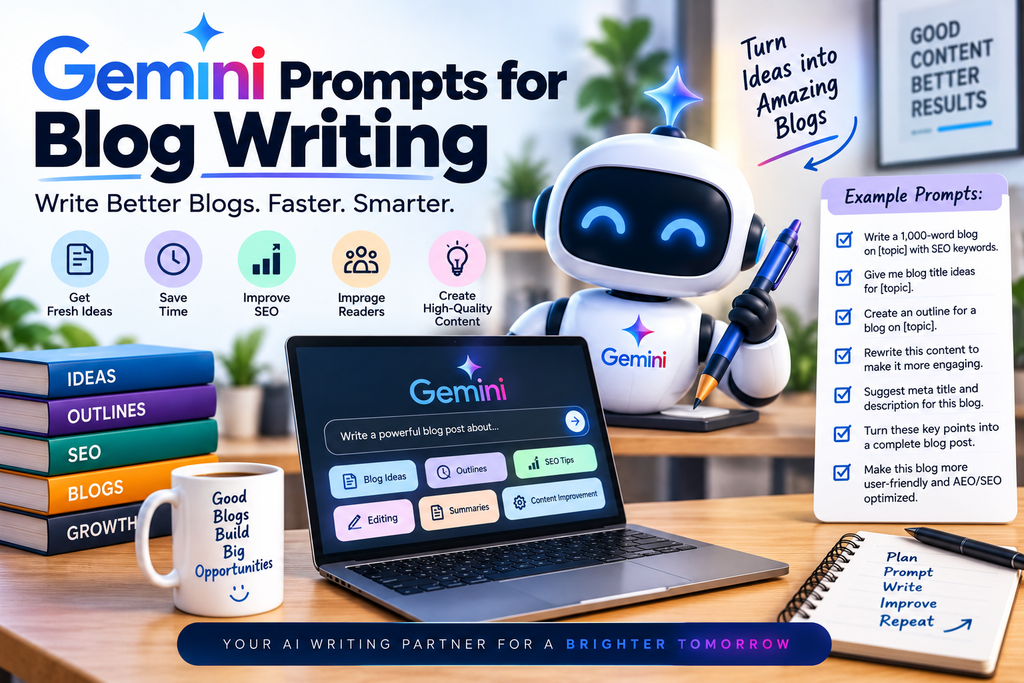 Gemini Prompts for Blog Writing
