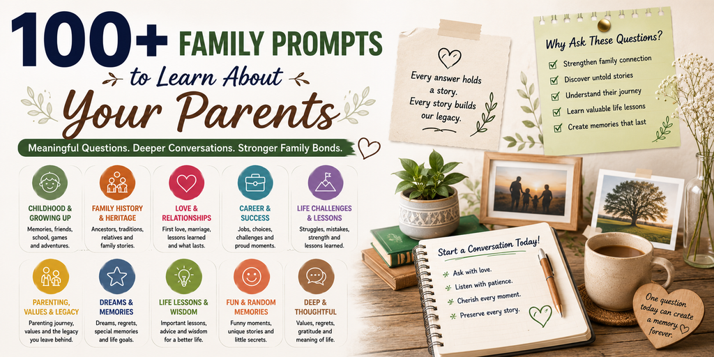 Top 100+ Family Prompts